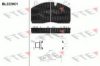 SAF 03057009600 Brake Pad Set, disc brake